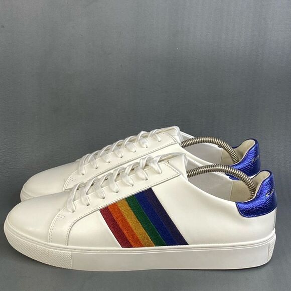 Kurt Geiger London Lennon Sunset-Multi sneakers mens size 12.5 (45.5) new - Picture 3 of 10